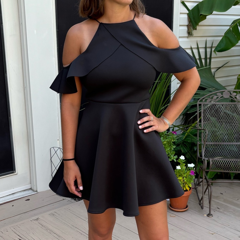 Black semi formal dress!